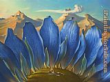 Vladimir Kush Across the Mountains and into the Trees painting